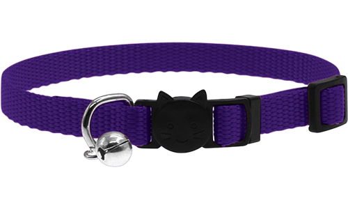 Kat Halsband Met Veiligheidssluiting Verstelbare breakaway kattenhalsband in oranje, lichtgewicht, met veiligheidsgesp en kleine zilveren bel.