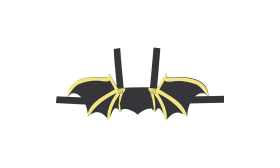 Hond Vleermuiskostuum voor Halloween