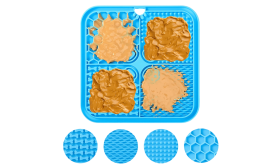 Niet-giftige Hondenlikmat met Spatel