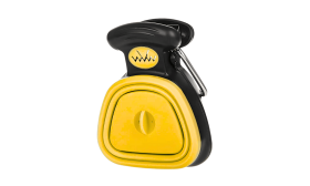 Ramasse-crottes Portable Facile à Nettoyer avec Système de Fixation - sacs écologiques inclus