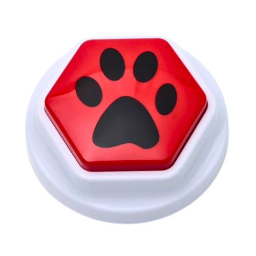 Bouton Parlant Interactif pour Chien - outil de dressage enregistrable pour animaux de compagnie
